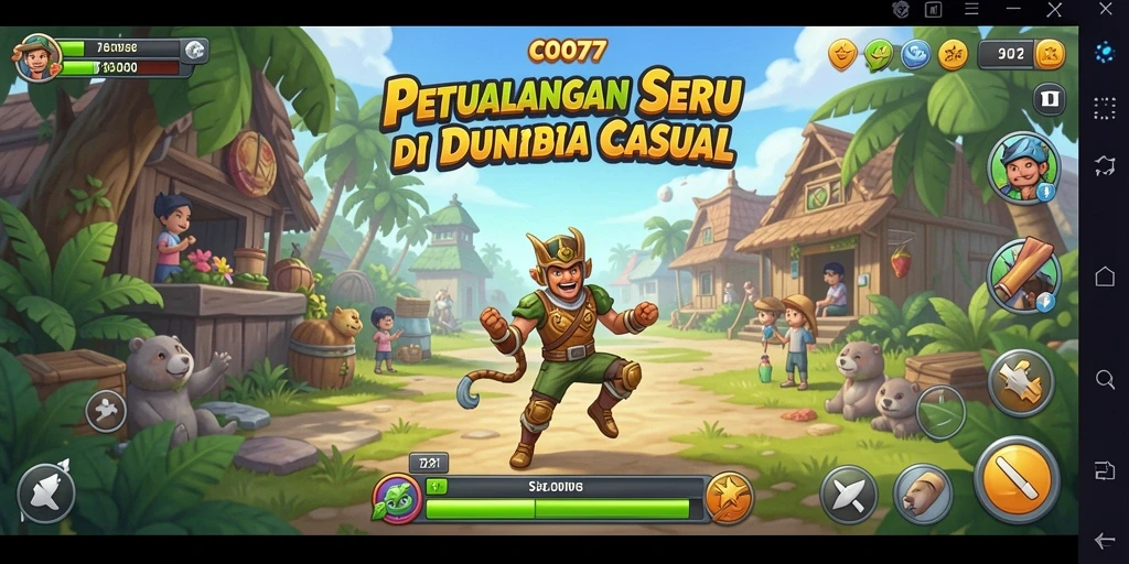 Gameplay menyenangkan dengan tantangan menarik di C0077.