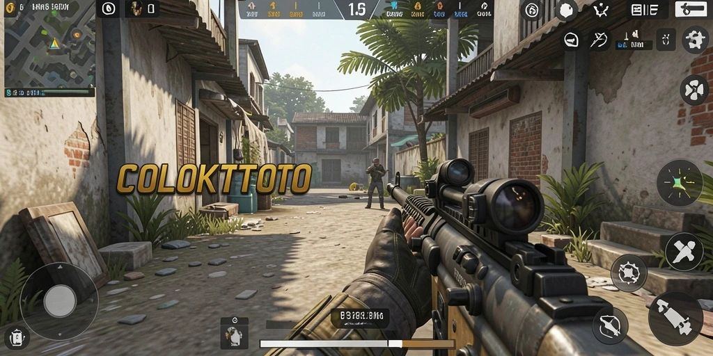 Tampilan gameplay COLOKTOTO yang mendebarkan dan seru.