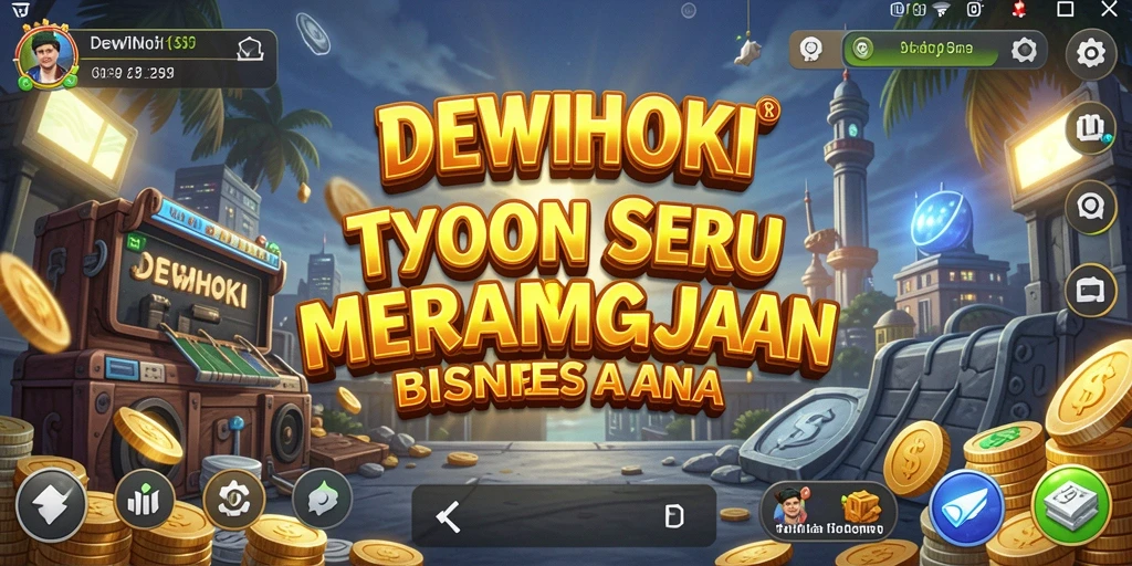 Tangkap momen seru dari gameplay DEWIHOKI yang penuh strategi Tycoon.