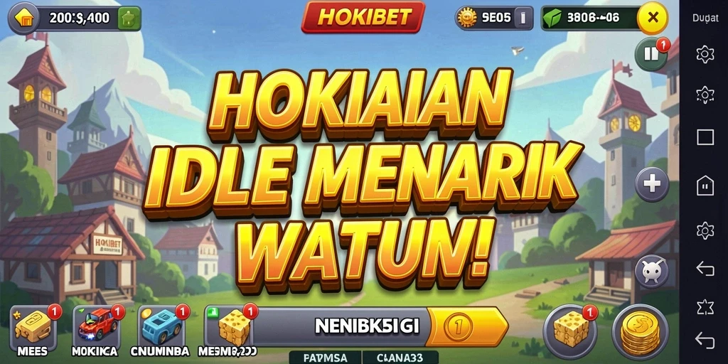 Gameplay santai dan menghibur dari HOKIBET.