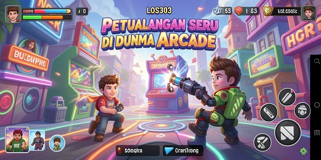 Menampilkan gameplay seru dari LOS303 yang penuh tantangan.