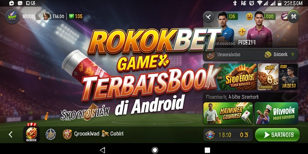 Tampilan gameplay ROKOKBET yang menarik dan interaktif.
