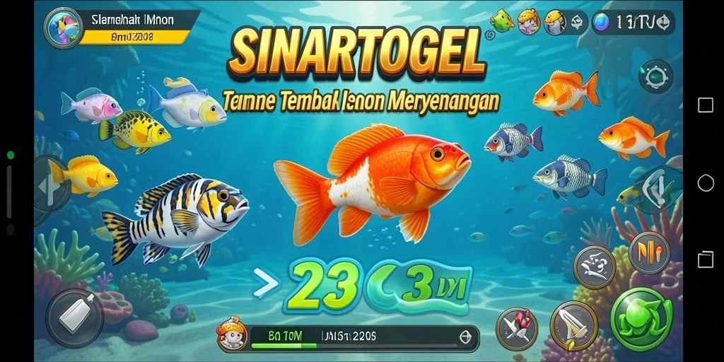 Gameplay Tembak Ikan yang seru dan menantang di SINARTOGEL.
