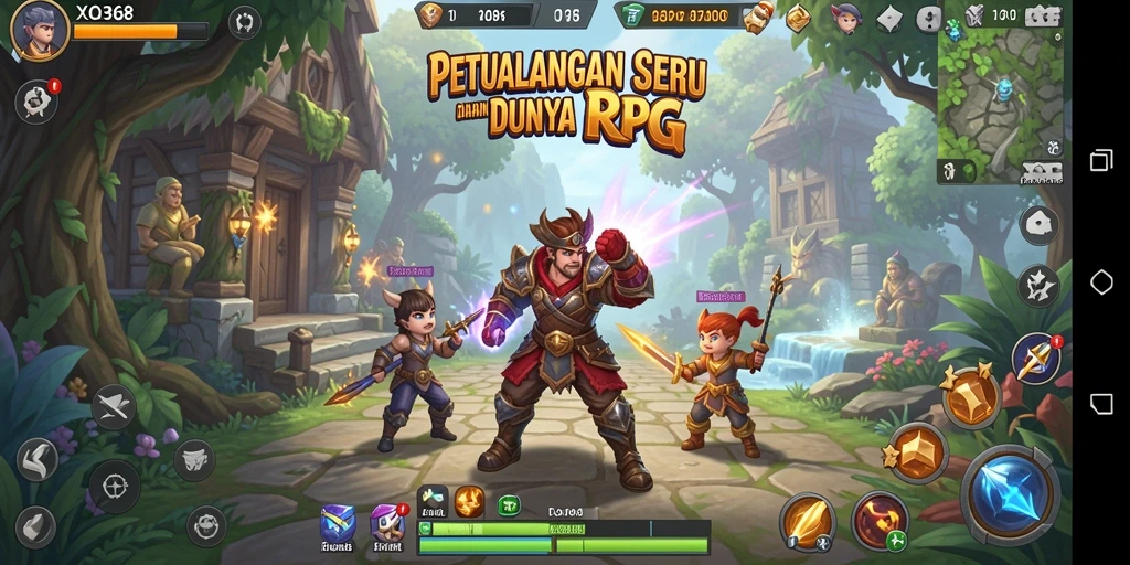 Gameplay seru XO368 dengan petualangan RPG yang mengasyikkan.